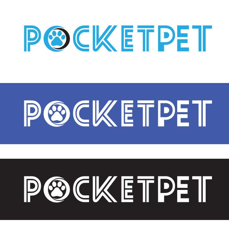 Participación en el concurso Nro.114 para                                                 Design a Logo for a online presence names "pocketpet"
                                            