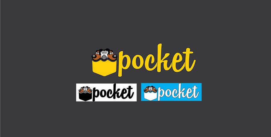 Konkurransebidrag #4 i                                                 Design a Logo for a online presence names "pocketpet"
                                            