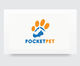 Contest Entry #101 thumbnail for                                                     Design a Logo for a online presence names "pocketpet"
                                                