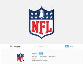logo for my NFL fan page on Instagram 