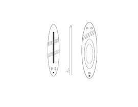 #92 for The design of the inflatable SUP paddle board by hashibul99