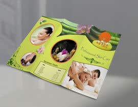 #3 para Massage therapy Tri-fold (Z-fold) flyer design with mach business card por SigmaComplex