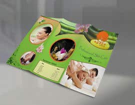 #8 para Massage therapy Tri-fold (Z-fold) flyer design with mach business card por SigmaComplex