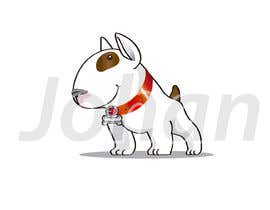 #14 para Bull Terrier Cartoon Caracter de JohanGart22