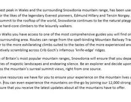 #10 for Write a home page for Snowdon Walks - article by aidancronnelly
