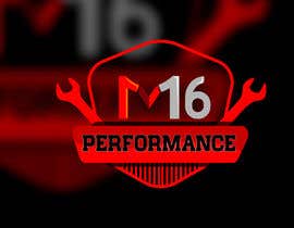 #5 cho Need a creative logo design for a garage called M16 Performance bởi noelcortes
