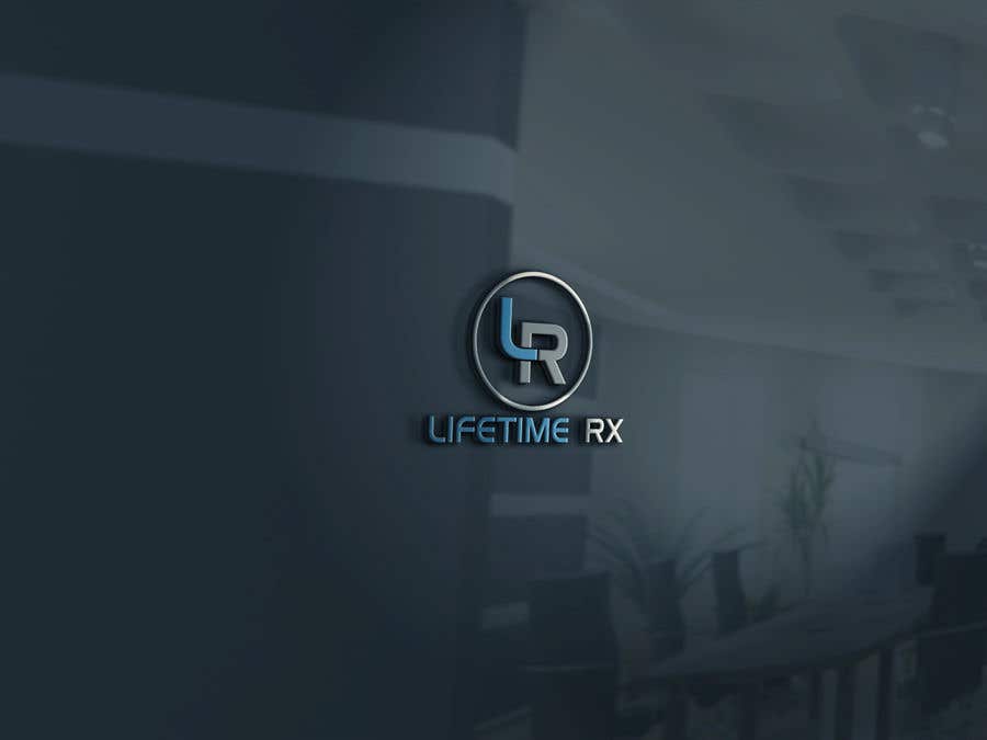 Tävlingsbidrag #20 för                                                 Logo design for a company called “ lifetime RX” i want something unique and it cannot be off of google. Something with maybe pills and herbs with green/ blue colors
                                            