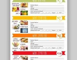 #21 for Create weekly order forms by ConceptGRAPHIC