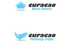 #22 para Two black and white logos boat tours and fishing trips on caribean island por letindorko2
