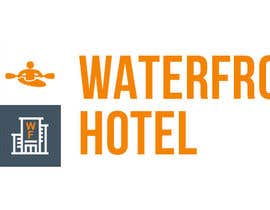 #42 para create a logo.. This is a hotel that is right along the river called &quot;The Waterfront Hotel&quot; por parthsbhuta