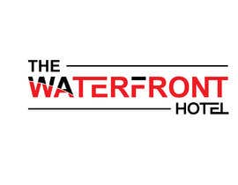 #25 para create a logo.. This is a hotel that is right along the river called &quot;The Waterfront Hotel&quot; de akterjannat396