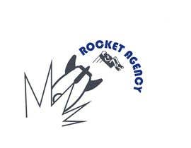 #23 pёr logo design rocket agency nga AstroN00