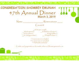 #10 para Design a Dinner Invitation de mamunhasan152