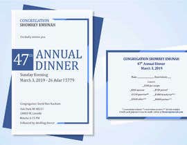 #20 for Design a Dinner Invitation by miradesi9b
