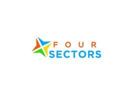 Nambari 619 ya I need a logo for my company Four Sectors na farjanakarim01
