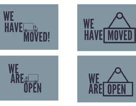 #129 for Design a &#039;we have moved&#039; and &#039;open house&#039; flyer - one of each by alamin3221