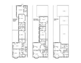#14 para Floor plan for a house with multiple occupancy around 290 square meters in total. de archahmedatefam2