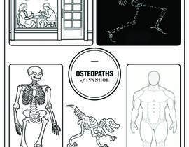Nro 33 kilpailuun Colouring Page for Osteopathic Clinic käyttäjältä zaman0212