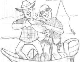 #5 per Fisherman and Farmer Caricature da reygarcialugo