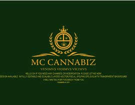 #32 for We want a crest or shield for our company that has cannabis leaves and shows the moto “VENIMVS, VIDIMVS, VICIMVS“ and our name of course. Loins maybe, a crown, we don’t know.  Please be creative but make it look regal.  No background please. by noorpiccs