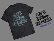 #67 untuk Create a funny sticker/t-shirt/mug design promoting electric cars oleh hasembd