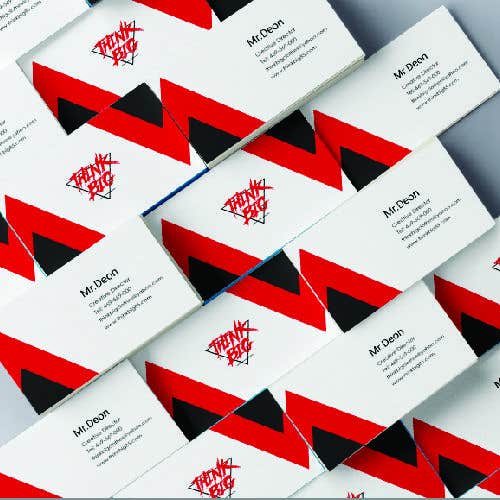 Konkurrenceindlæg #103 for                                                 design double sided business cards - THINK BIG
                                            