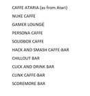 nº 77 pour Name for Coffee Shop + Gaming Cafe par DonKalmeta 