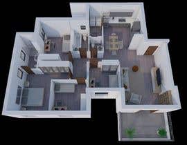 #22 untuk Architectural designer to turn plan to AutoCad file plus rendering and design oleh morales1296