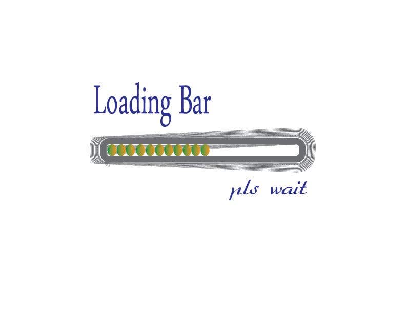 Natečajni vnos #20 za                                                 Very Simple "Loading Bar" Design
                                            