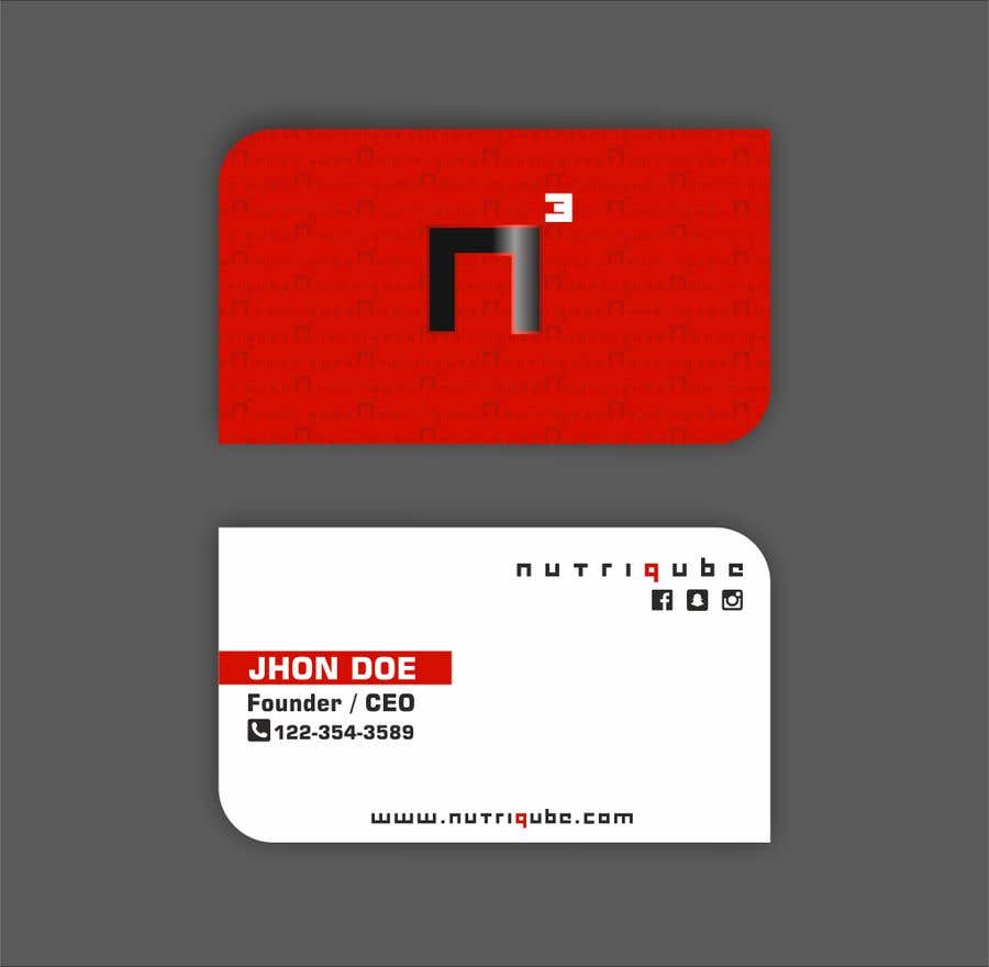 Natečajni vnos #243 za                                                 Design a modern business card
                                            