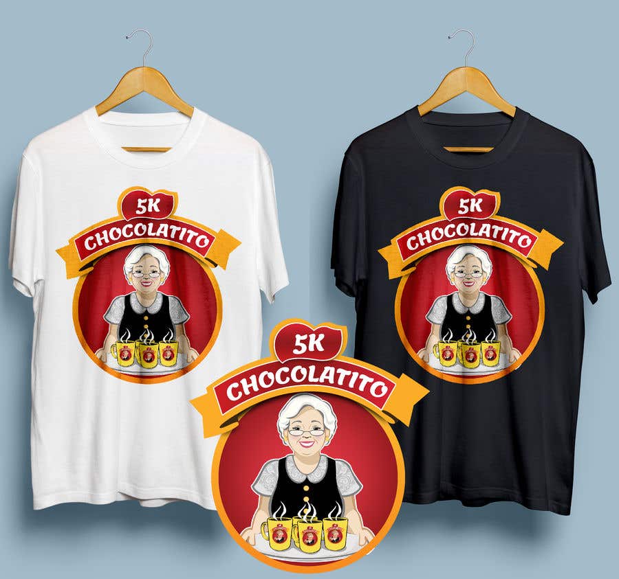 Natečajni vnos #33 za                                                 T-shirt - Chocolatito Run 2019
                                            