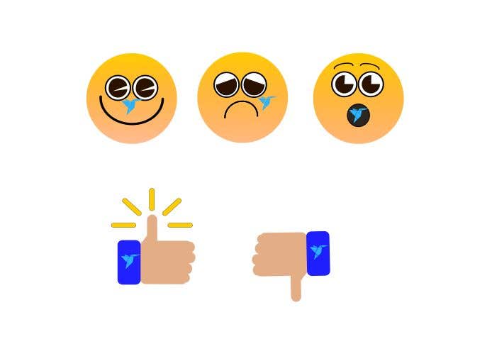 Natečajni vnos #39 za                                                 Messenger reaction emojis
                                            