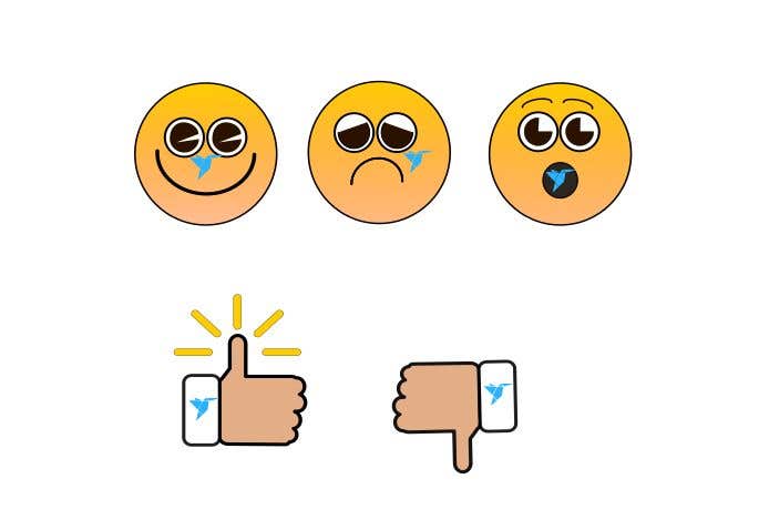 Natečajni vnos #40 za                                                 Messenger reaction emojis
                                            