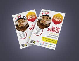 Nro 77 kilpailuun food truck flyer käyttäjältä designernishat