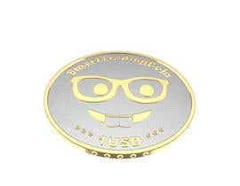 #20 para Design a 3D coin (cryptocurrency) with shiny gold surface and reflections! de danesebastian