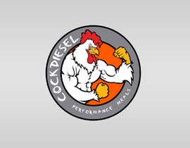 #3 para Design Muscular Chicken Logo de davidgacosta2486