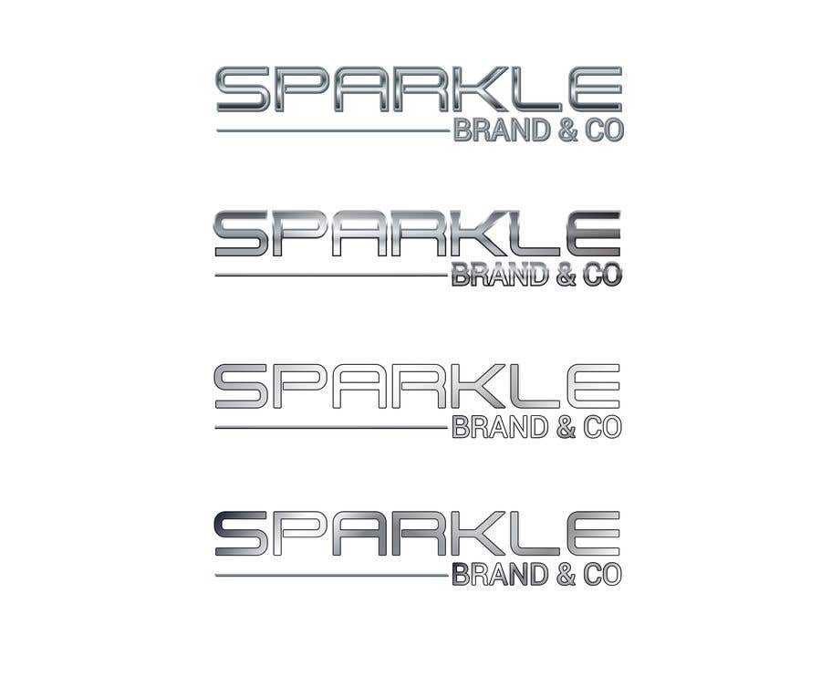 Kandidatura #50për                                                 I need a text logo that can be used for social media & website. The name of the brand is Sparkle Brand & Co. I would love for the design to be classy but edgy with a pop of shiny metallic.
                                            