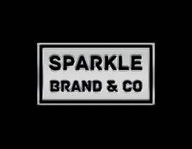 #62 para I need a text logo that can be used for social media &amp; website. The name of the brand is Sparkle Brand &amp; Co. I would love for the design to be classy but edgy with a pop of shiny metallic. de SaryNass