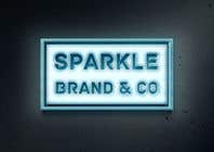 #63 สำหรับ I need a text logo that can be used for social media &amp; website. The name of the brand is Sparkle Brand &amp; Co. I would love for the design to be classy but edgy with a pop of shiny metallic. โดย SaryNass