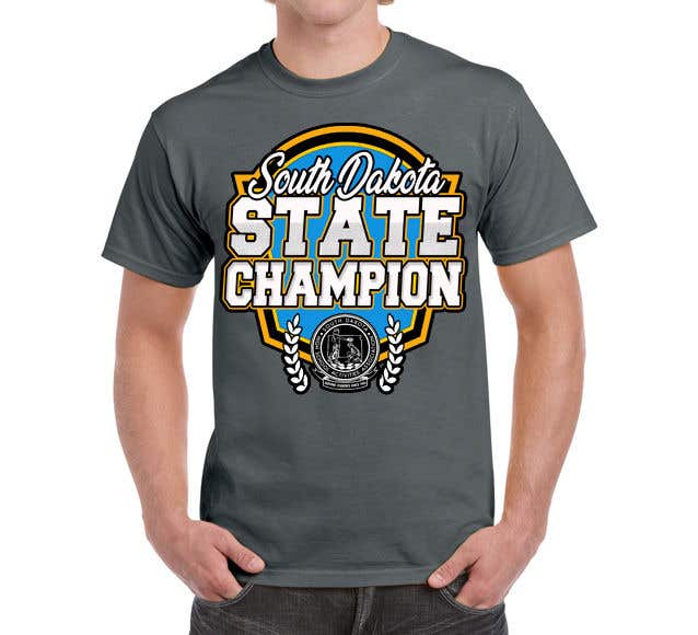 Natečajni vnos #8 za                                                 Create a logo for a high school state championship t-shirt
                                            