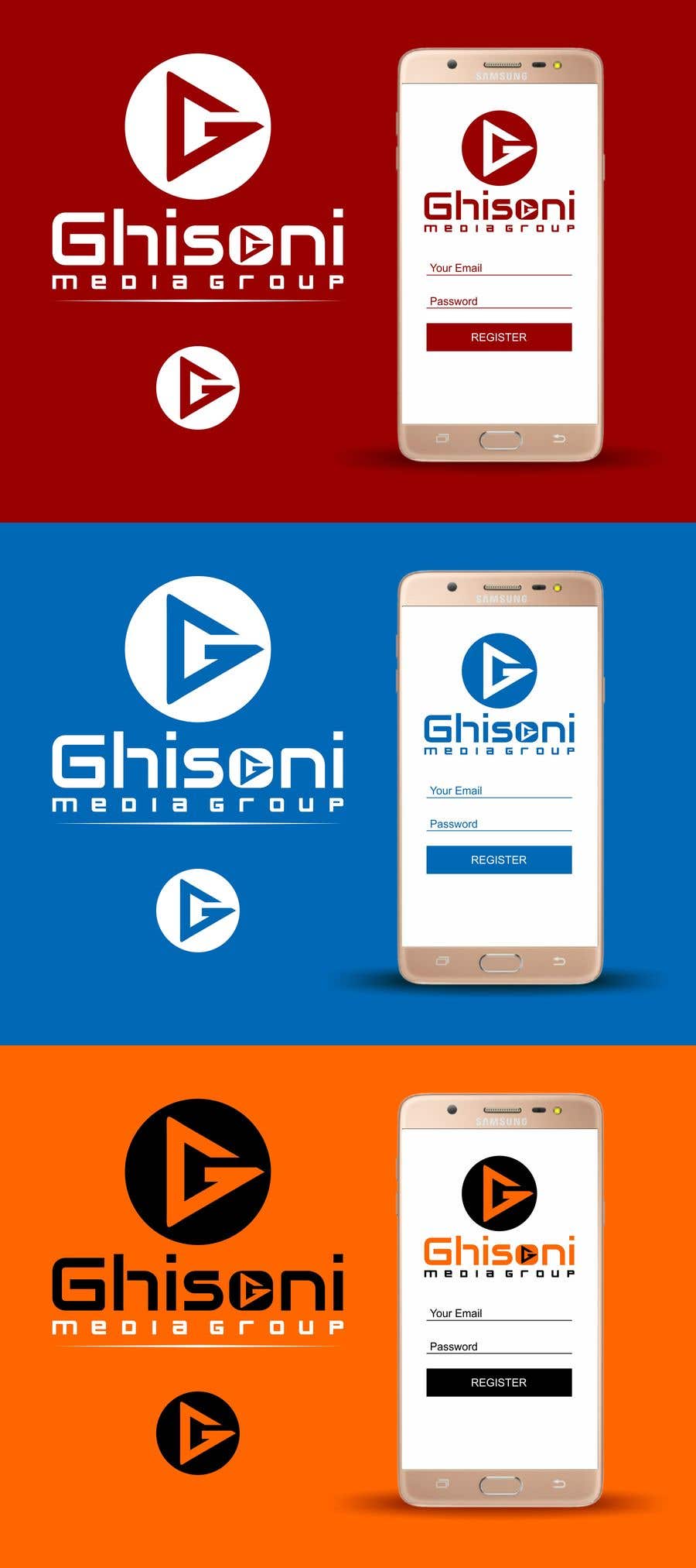 Participación en el concurso Nro.322 para                                                 Logo for Ghisoni Media Group (GMG)
                                            