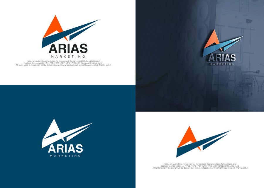 ผลงานการประกวด #473 สำหรับ                                                 Build Logo "Arias Marketing"
                                            