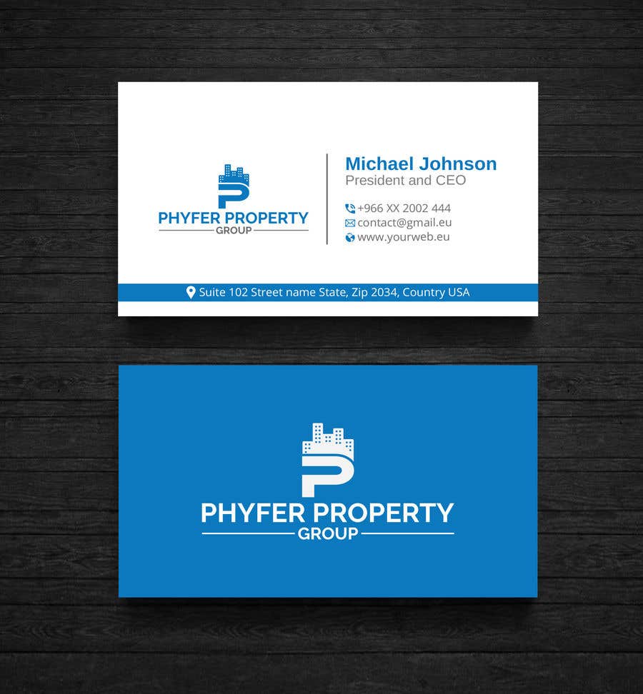 Kandidatura #36për                                                 Need a modern professional Real Estate Logo & Business card layout
                                            