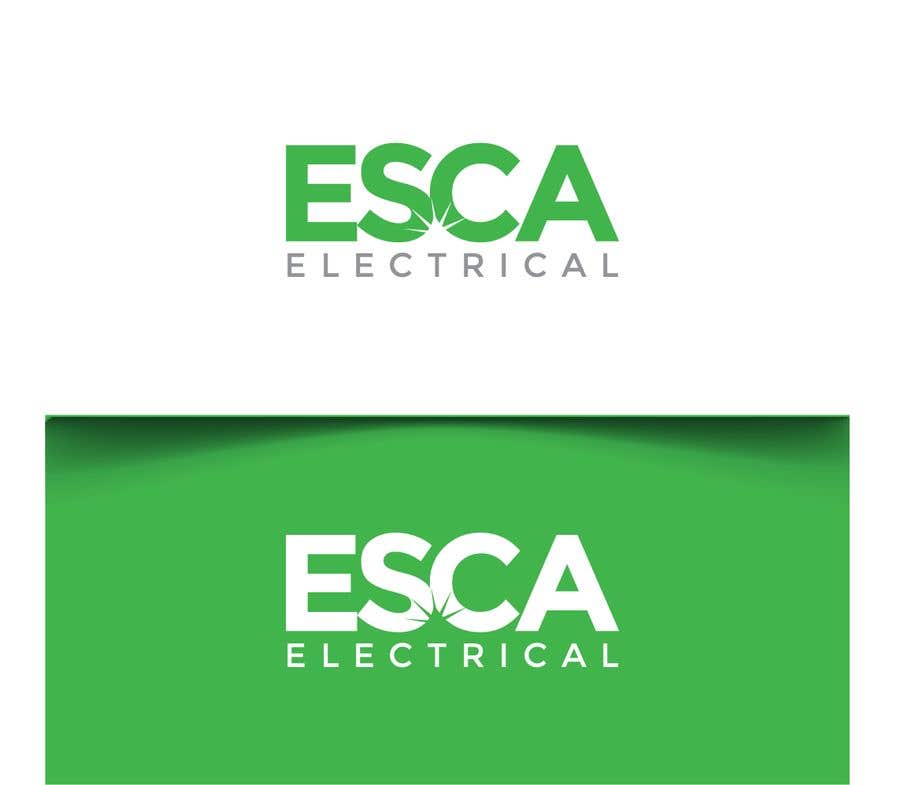 Natečajni vnos #28 za                                                 Esca Electrical Logo
                                            