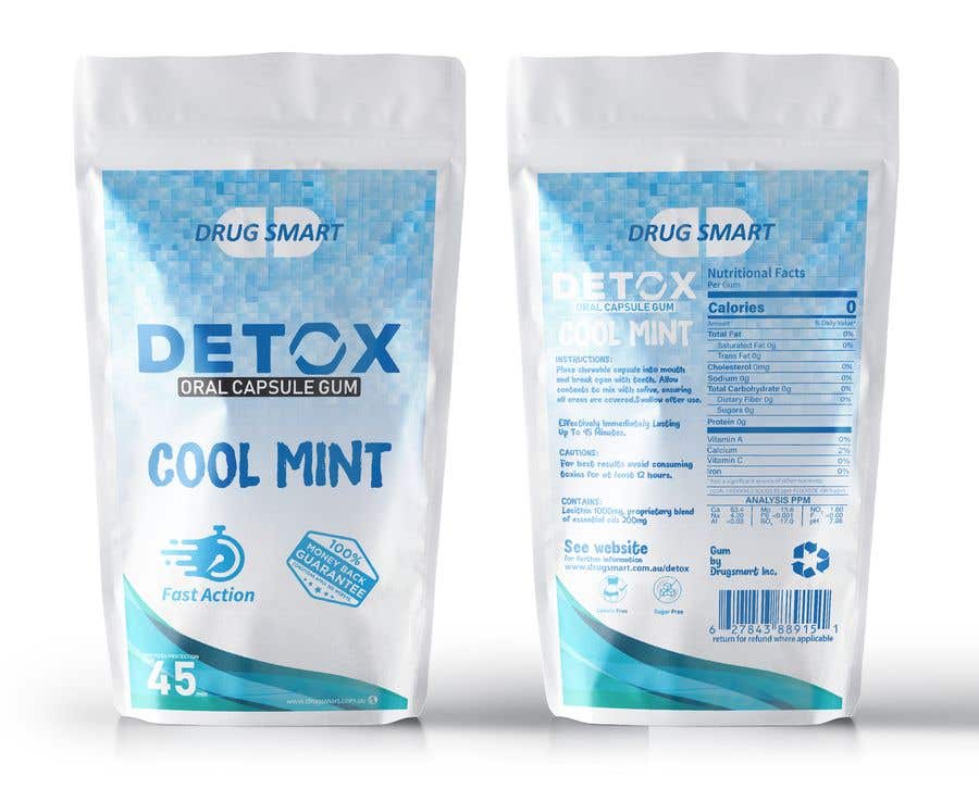 Natečajni vnos #22 za                                                 Design Detox Chewing Gum Packaging
                                            