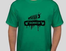 #12 para T-shirt Design for Badminton Tournament de umairjavedf7