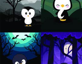 #38 para Design cute baby penguins (not realistic ones) and also a design pattern of it de nubelo_KWkEGS0j