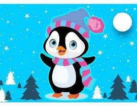 #25 para Design cute baby penguins (not realistic ones) and also a design pattern of it de asfandyar78655