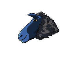 #77 para Sheep head vector illustration de mehedihasan4