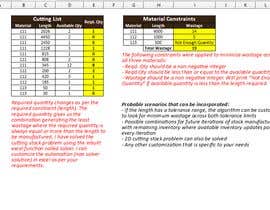 Číslo 13 pro uživatele Cutting Stock Optimization in Excel od uživatele shahhh69